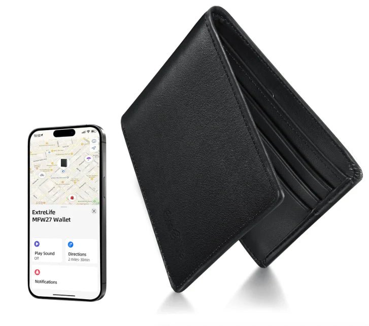 Smart Wallet Bifold avec technologie "Find My" d'Apple
